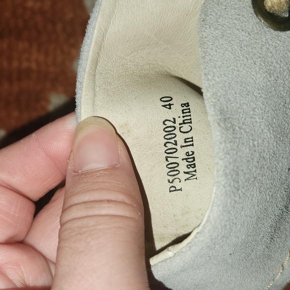 Fly London Yaba Women's Gray Suede Lace-Up Wedges Sandals Shoes Size: 40 - Picture 7 of 10